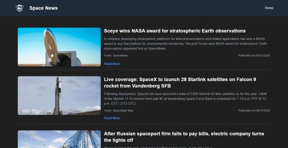 Portal: SpaceNews